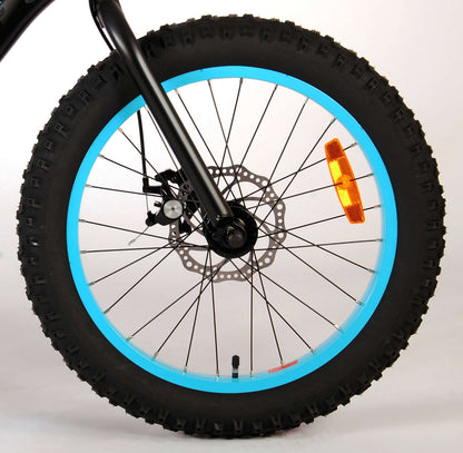 Volare Gradient 20'' jongens zwart/blauw/aqua - 6 spd. "Prime Collection" (85%)