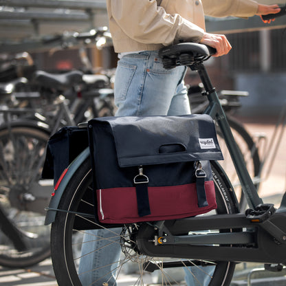 Urban Proof Double Bag 40L Bordeaux Grey - Recycled