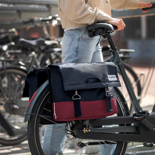 Urban Proof Double Bag 40L Bordeaux Grey - Recycled