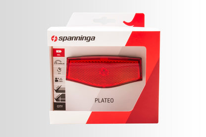 Spanninga Plateo XB achterlicht incl. 2 x AAA batterij