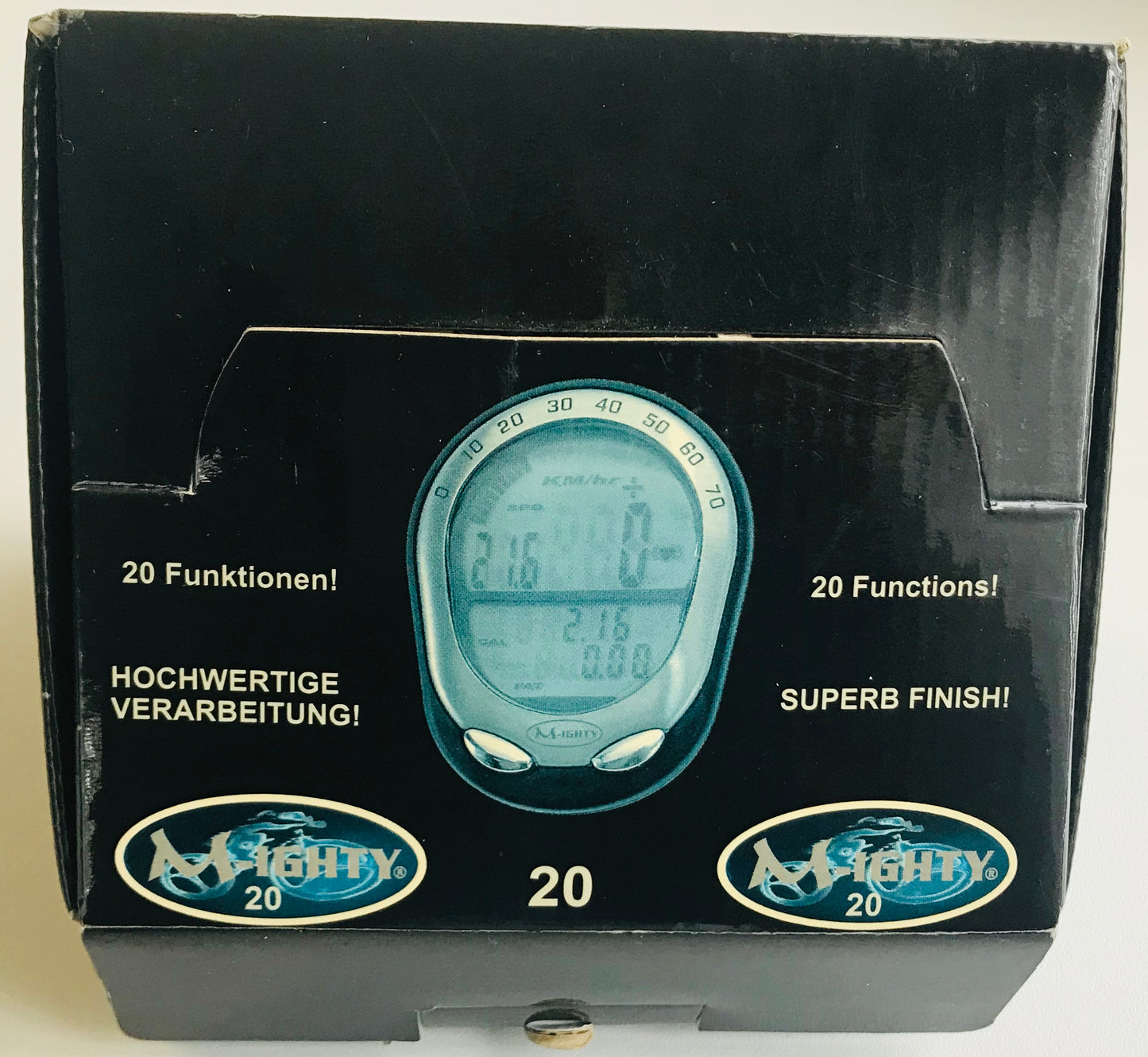 M-ighty fietscomputer/hartslagmeter 20 functie's excl. batterijen