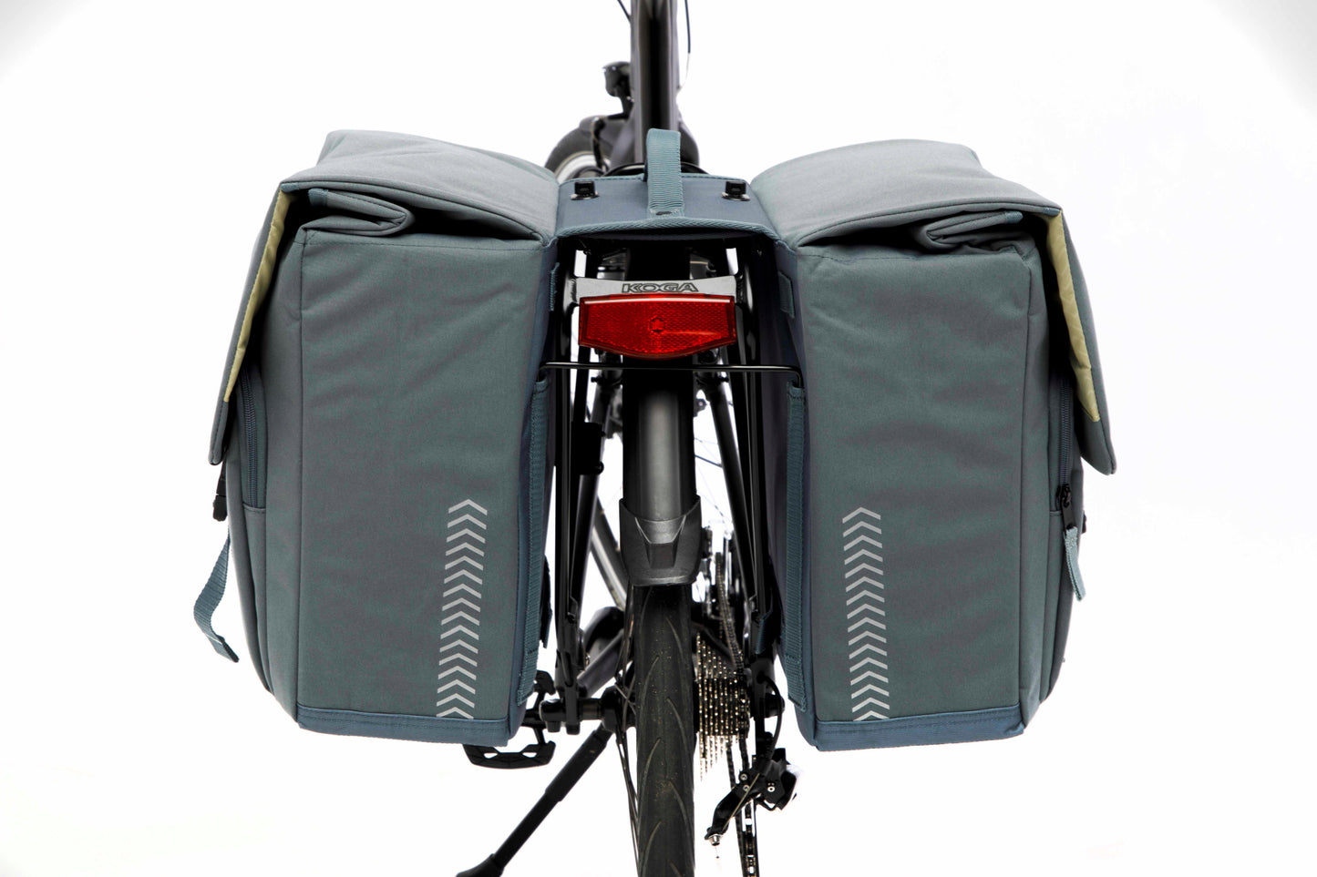 New Looxs tas nr. 531 Tulum Double detachable Grey/Green -531.446DT