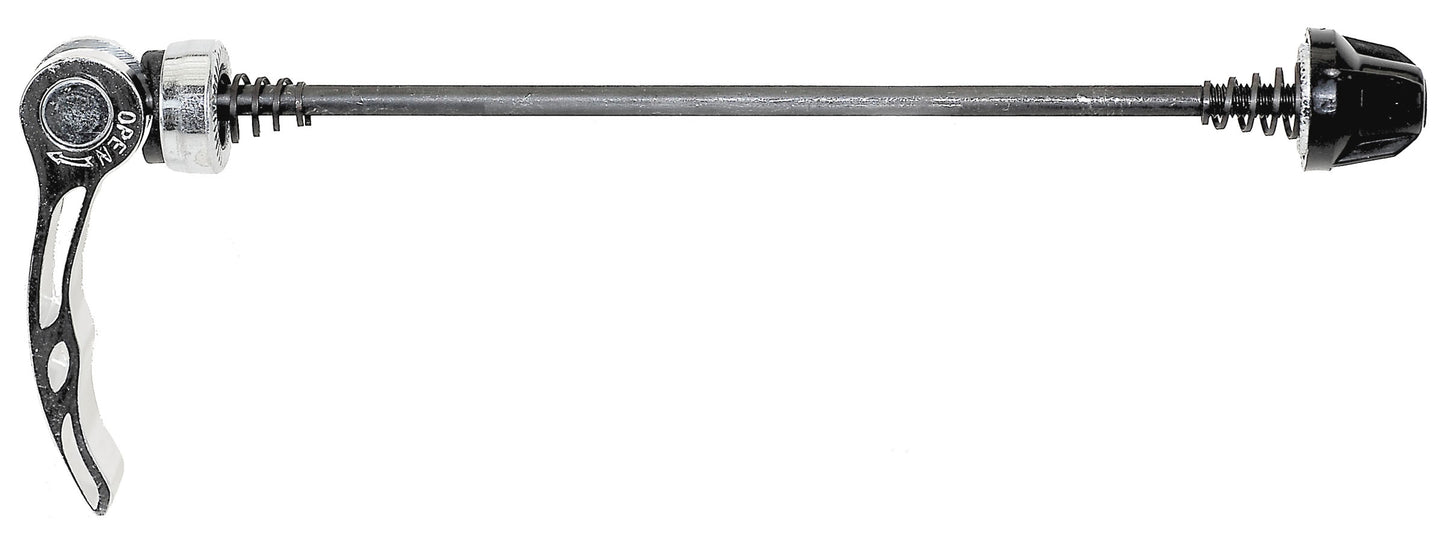 Blockage achter met alu. hevel / zilver 148 mm.