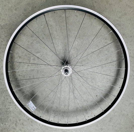 Achterwiel 28"- 622x19 Skorpion alu. zwart FM31 freewheel vast