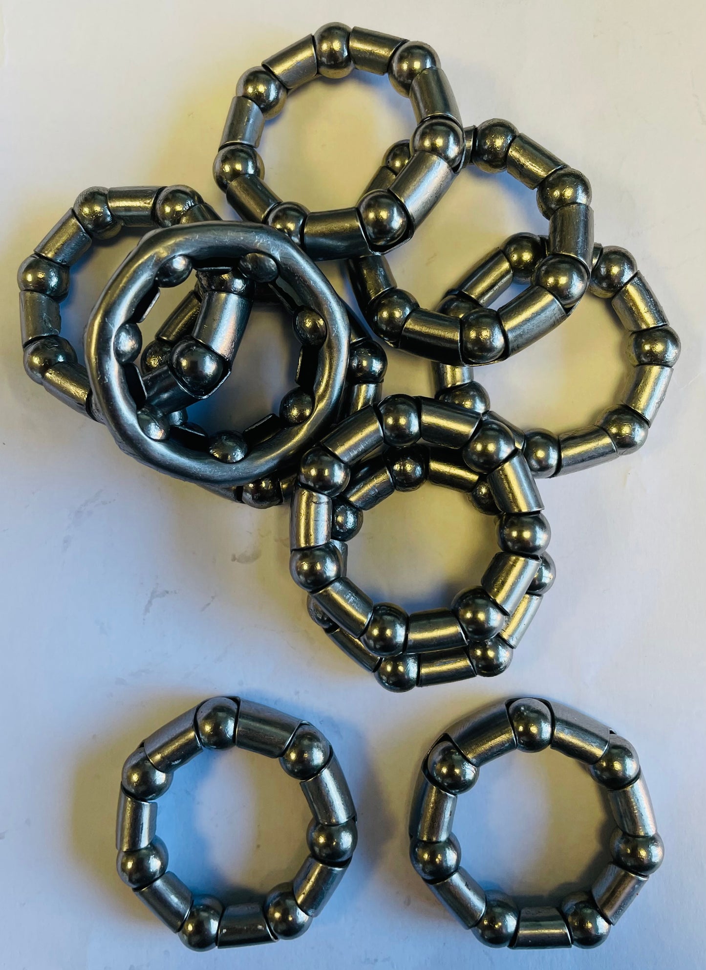 Cross BMX trapaskogelring 38 mm. 7 kogels