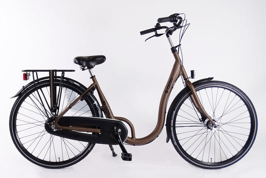 ALDO lage instap Easy 28" remnaaf deore bruin - 46 cm.