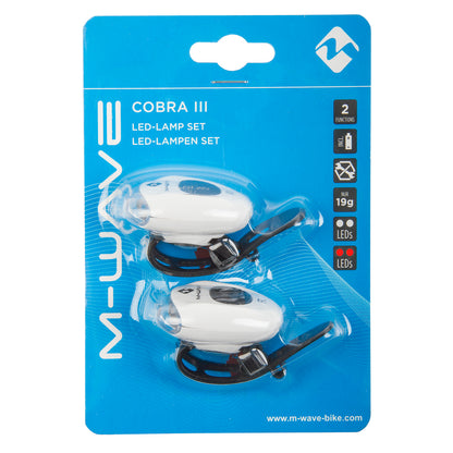 M-Wave CobraIII mini ledset incl. batterijen