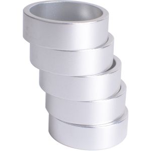 Tektro Spacer 28.6 - 10 mm. zilver