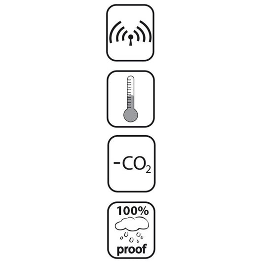 Echowell U10W fietscomputer draadloos 10 functies