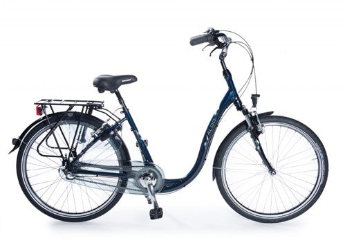 ALDO lage instap 26" remnaaf alu. comfort mystery blue mat - 42 cm.