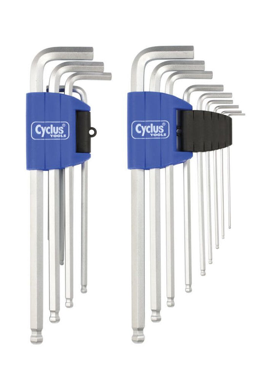 Cyclus inbussleutel 9-delig - 1,5/2/2,5/3/4/5/6/8/10 mm.