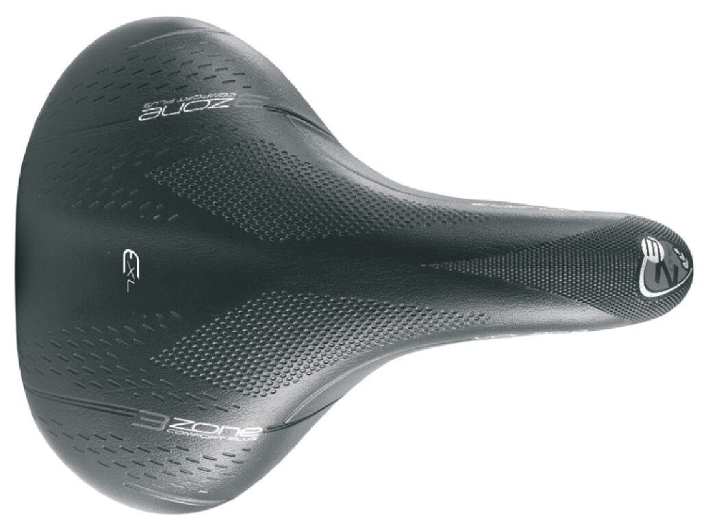 Selle Bassano zadel Volare BigCity 3zone ELM uni (kaart)
