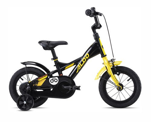 ALDO 12'' Powerbike zwart/geel