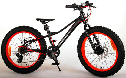 Volare Gradient 20'' jongens zwart/oranje/rood - 6 spd. "Prime Collection" (85%)