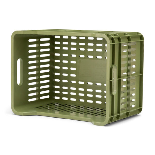 Urban Proof fietskrat 30L Click Olive Green - Recycled
