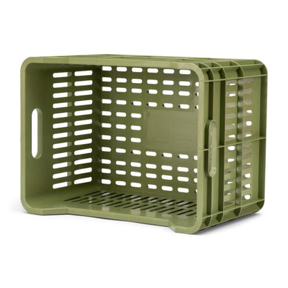 Urban Proof fietskrat 30L Click Olive Green - Recycled