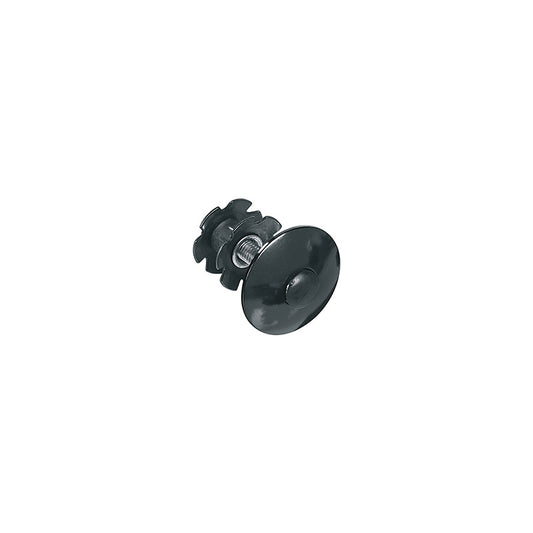 Ergotec one time plug - ahead plug 28.6 mm.  mat zwart plat