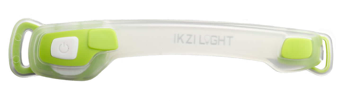 IkziLight armband stripled 2 x led groen