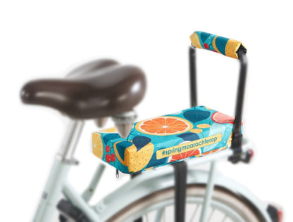 N/V zitje bagagedrager 32x15x5 cm. Fruit Cocktail