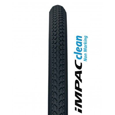 Bub. 22x1.5/8/1.3/8 (37-489) zwart Impac Clean  IS102/R-119 non marking blok