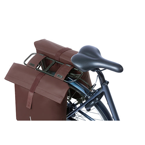 Basil 18373 City dubbele fietstas 28-32L roasted brown