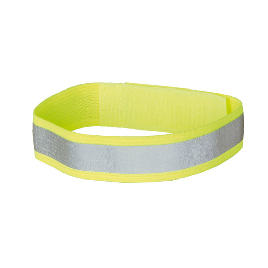 M-Wave veiligheids arm-/beenband met reflectie strepen en klitteband