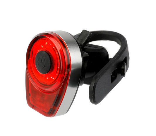 IkziLight Round 16 achterlicht + rode cob led-ring+usb