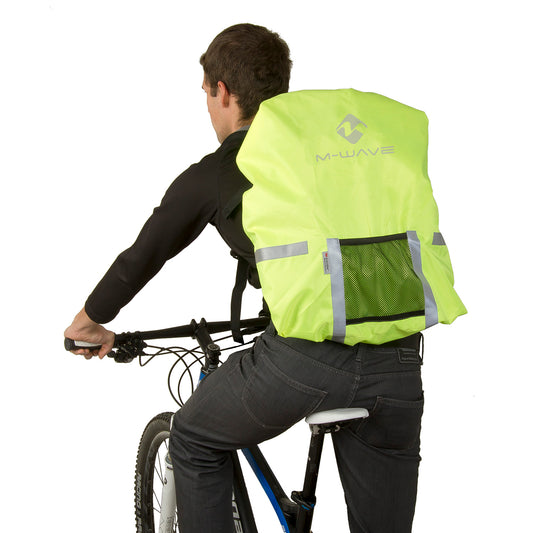 M-Wave regenhoes voor rugzak geel