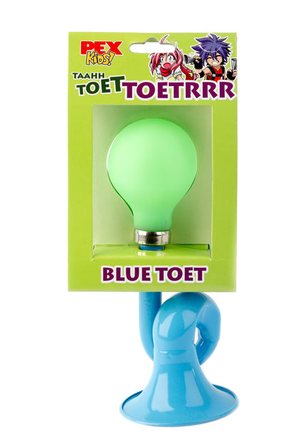 PexKids blue toet posthoorn staal groene bol