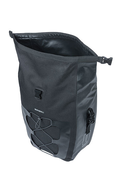 Basil 18258 Navigator Waterproof L enkele fietstas 25-31L zwart