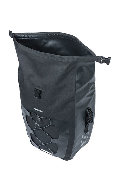 Basil 18258 Navigator Waterproof L enkele fietstas 25-31L zwart
