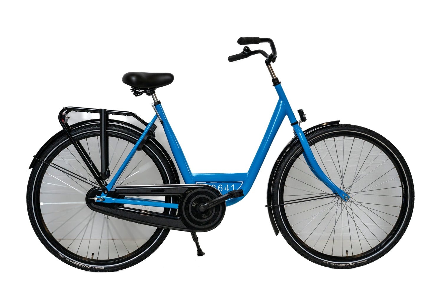 ALDO bedrijfsfiets 28" 55 cm. kleur: lichtblauw