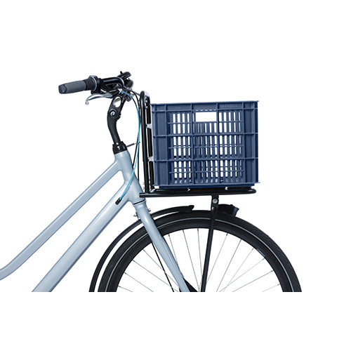 Basil 21159 Crate L fietskrat gerecycled kunststof groot 40L bluestone