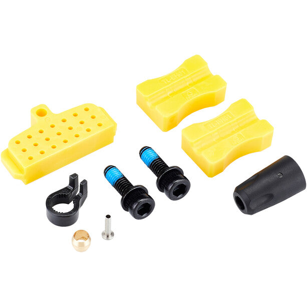 Shimano EMT4101JLFPRA100 schijfrem set BL BR-MT410 VOOR compleet z/schijf zwart