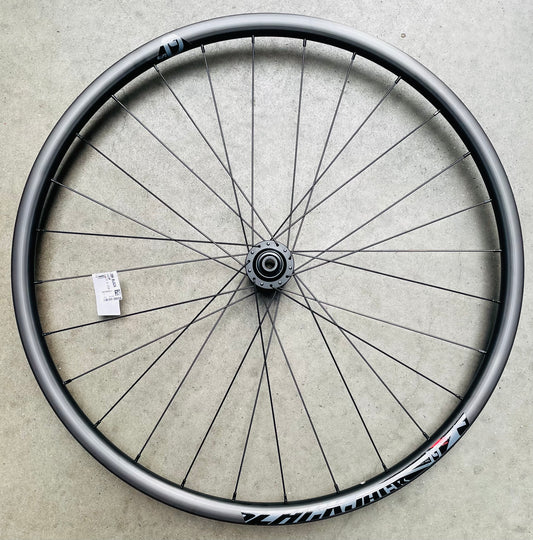 Voorwiel 28' - 622x19 Airline Corsa 28H zwart DA210 center lock SH.100x12-Black Jack