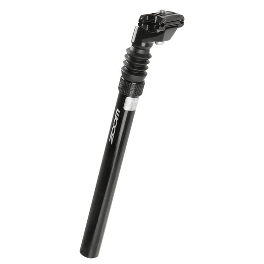 Zoom zadelpen ATB 25.4 alu. zwart verend 350 mm.