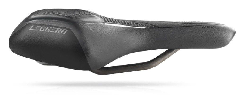 Selle Bassano zadel Leggera Isophorm City zwart unisex (kaart)
