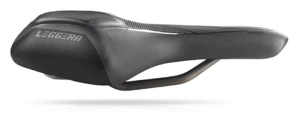 Selle Bassano zadel Leggera Isophorm City zwart unisex (kaart)