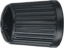 Alligator ventieldop zwart