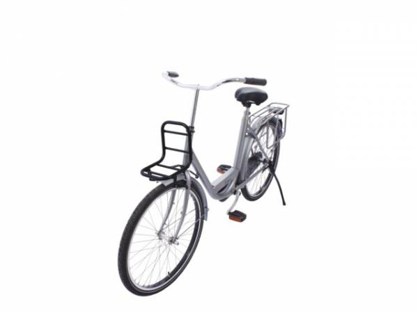 Steco voordrager transport 18 x 20 cm. V-brake mat zwart