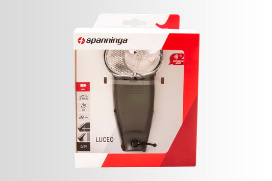 Spanninga Luceo XBA koplamp inxl. 3 x AA batterij