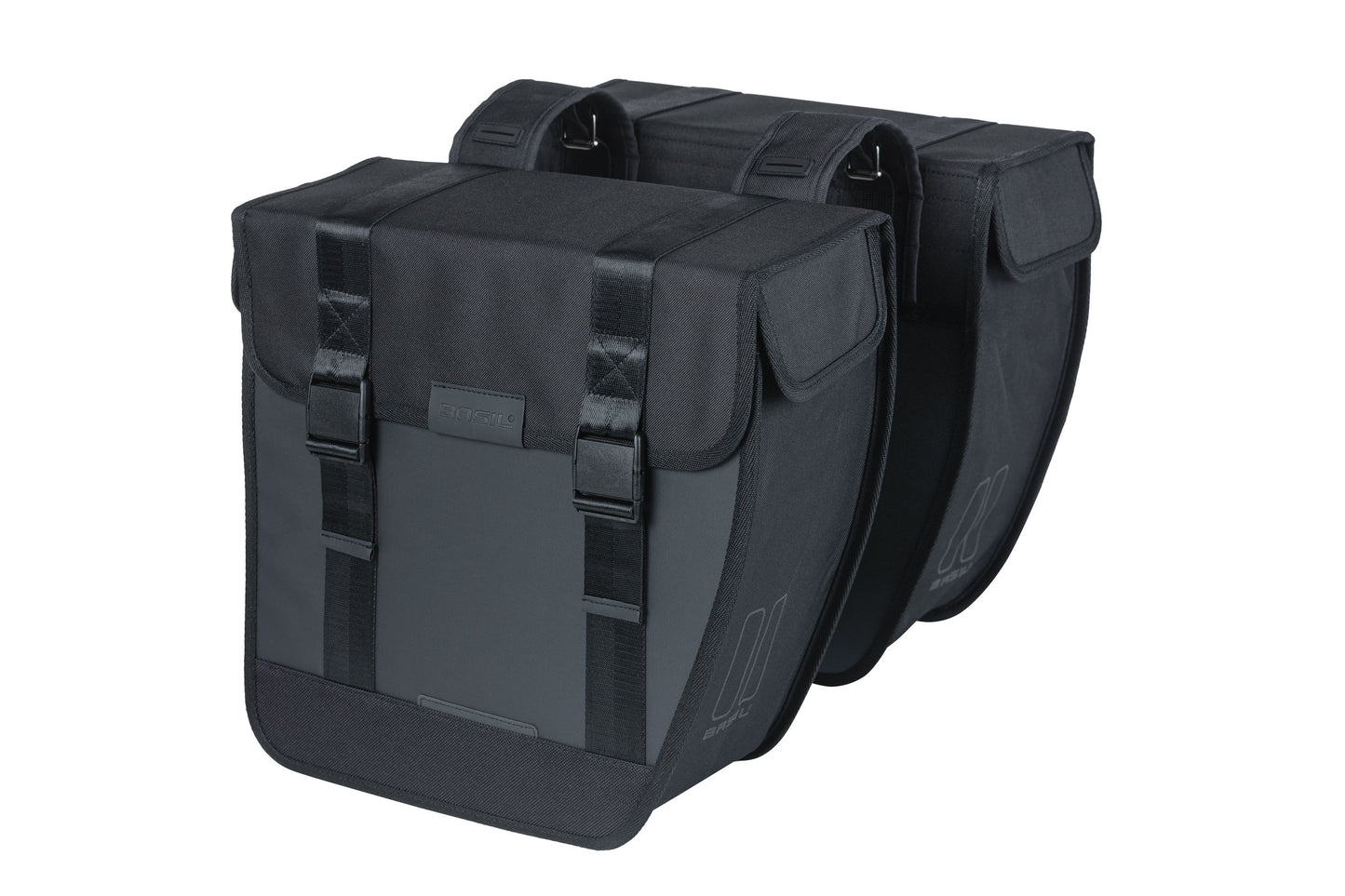 Basil 18216 Tour Waterproof XL dubbele fietstas 35L zwart