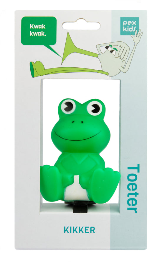 PexKids fietstoeter Kikker