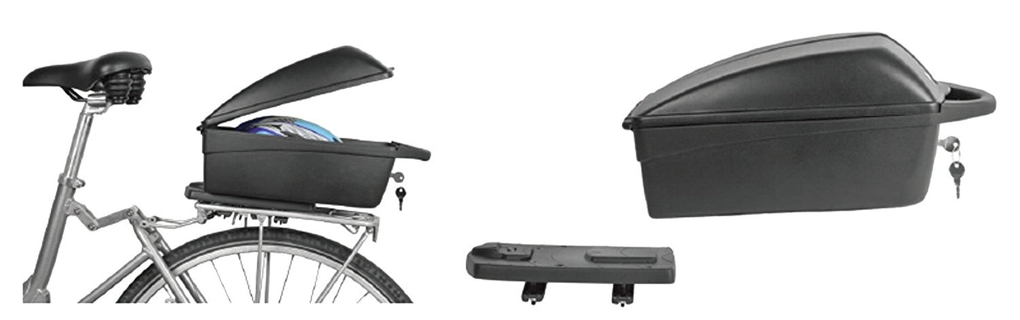 Polisport New Top Box for bicycle 11 LTS Quick Release System