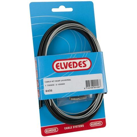 Elvedes 6435 versnellingskabel 2 mtr. zwart