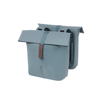 Basil 18374 City dubbele fietstas 28-32L graphite blue