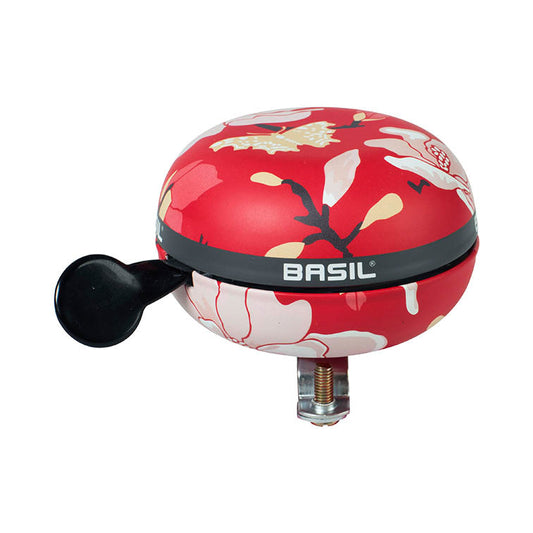 Basil 50480 Magnolia fietsbel 80 mm. poppy red