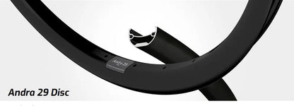 Velg 28' - 14 ANDRA29D 28'-622 aluminium zwart disc (25Cx622)