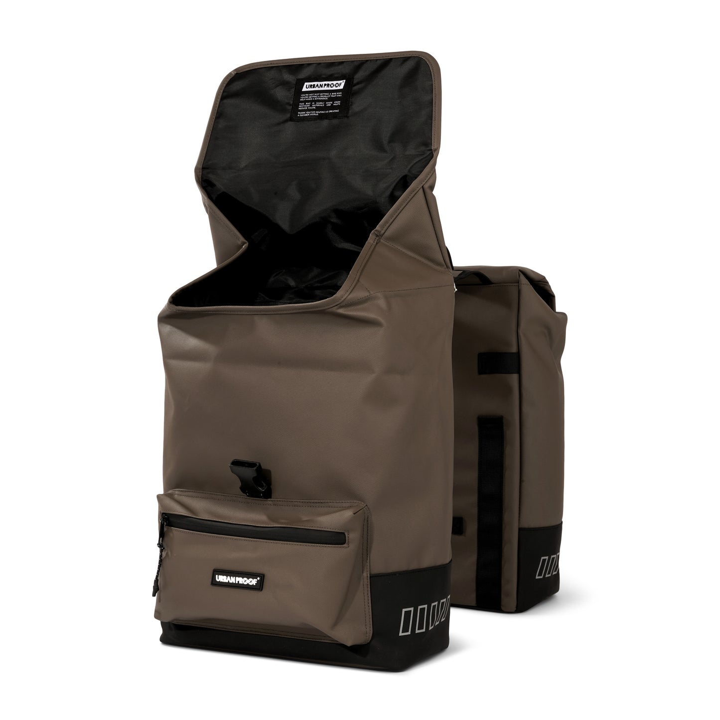 Urban Proof Cargo Double Bag Dark Oak - Recycled
