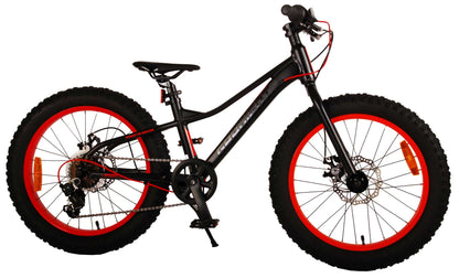 Volare Gradient 20'' jongens zwart/oranje/rood - 6 spd. "Prime Collection" (85%)